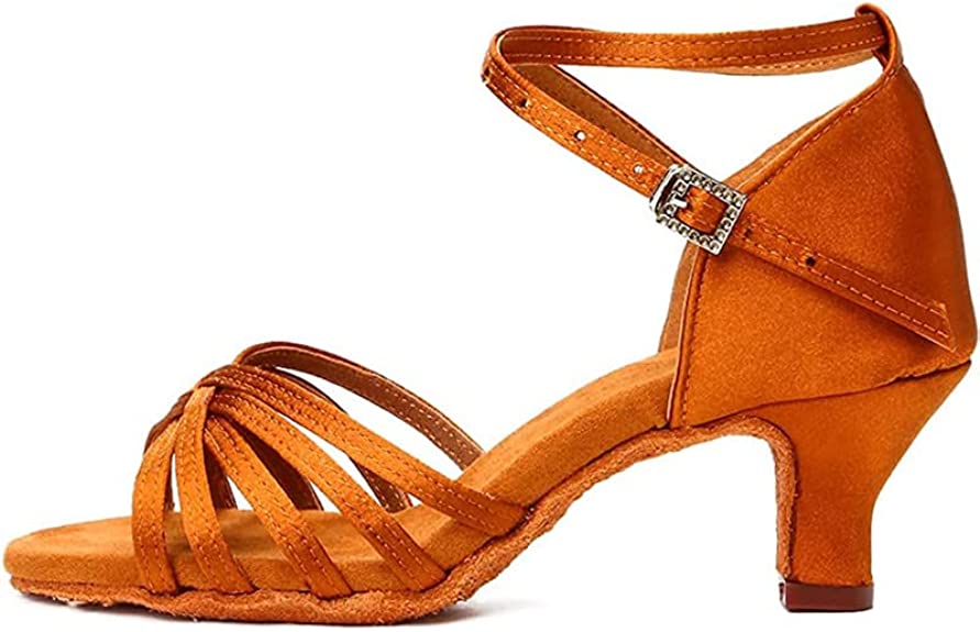 Zapatos de Danza Latina para Mujer Negro Profesional